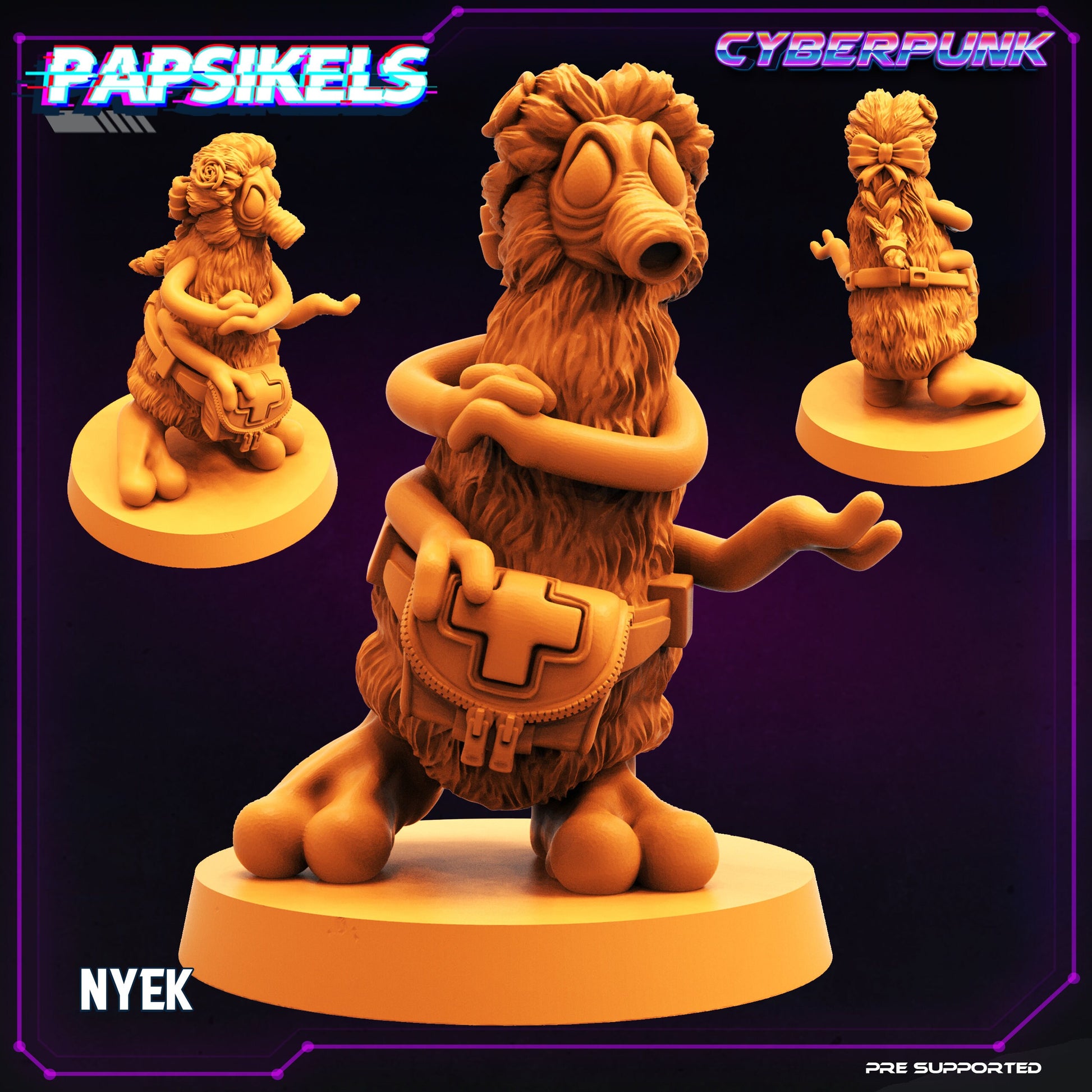 Nyek (sculpted by Papsikels)