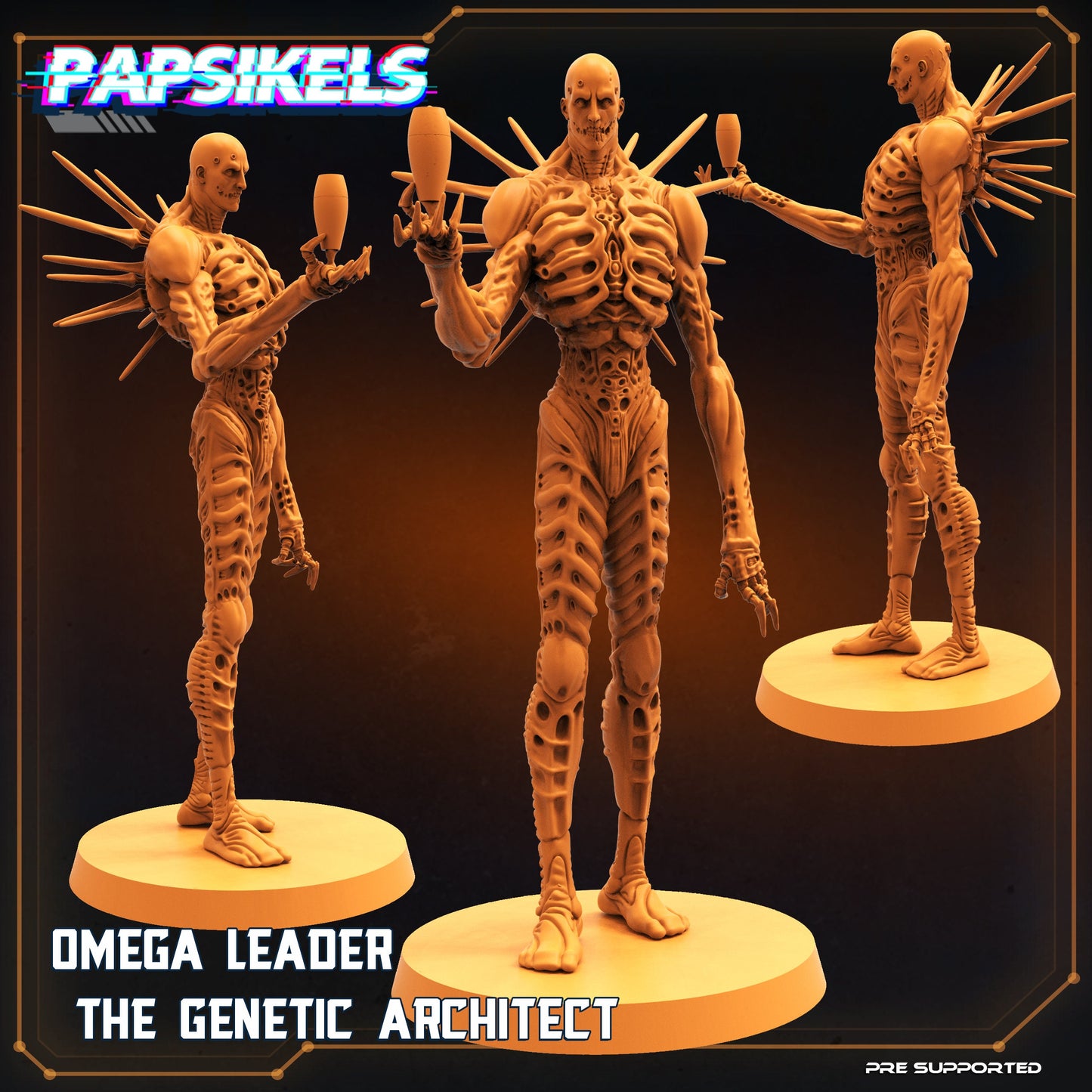 Omega Leader - The Genetic Architect (sculpted by Papsikels)