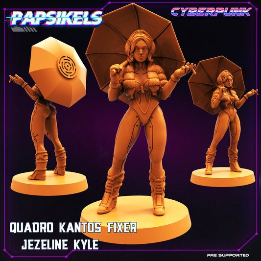 Quadro Kantos Fixer - Jezeline Kyle (sculpted by Papsikels)