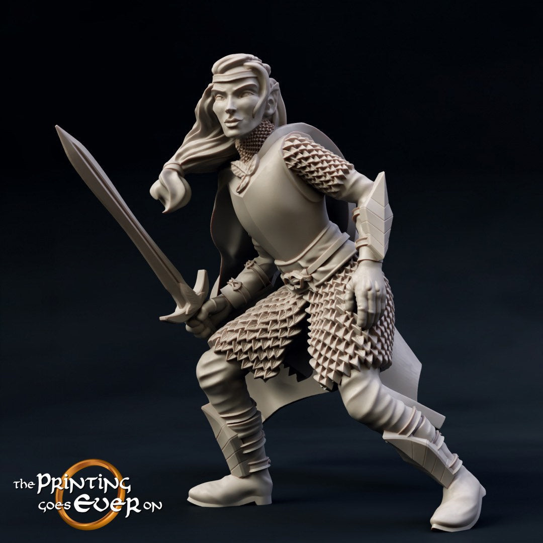 Brightwood Defender - Female (sculpted by Print Goes Ever On)