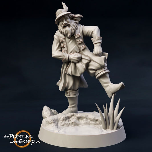 Thom the Bard (sculpted by Print Goes Ever On)