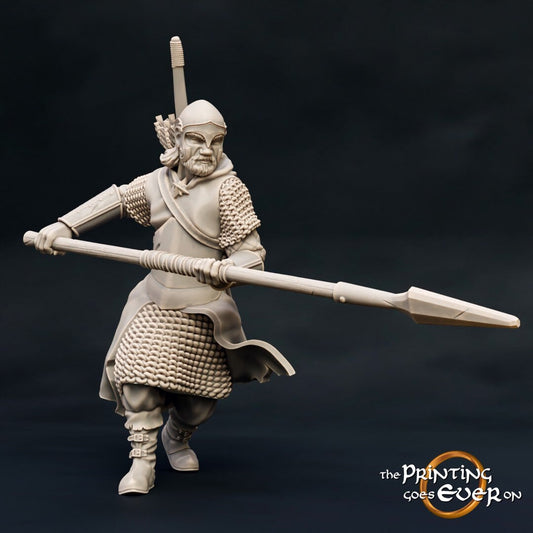 Ranger with Spear - Pose A (sculpted by Print Goes Ever On)