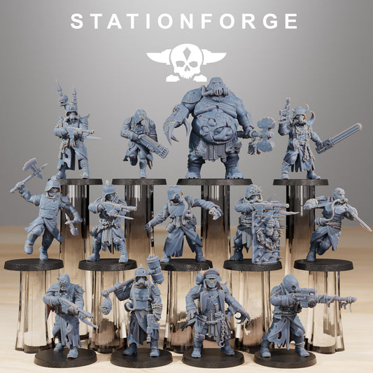 Corrupted Guard - set of 12 (with Mutant option) (sculpted by Stationforge)
