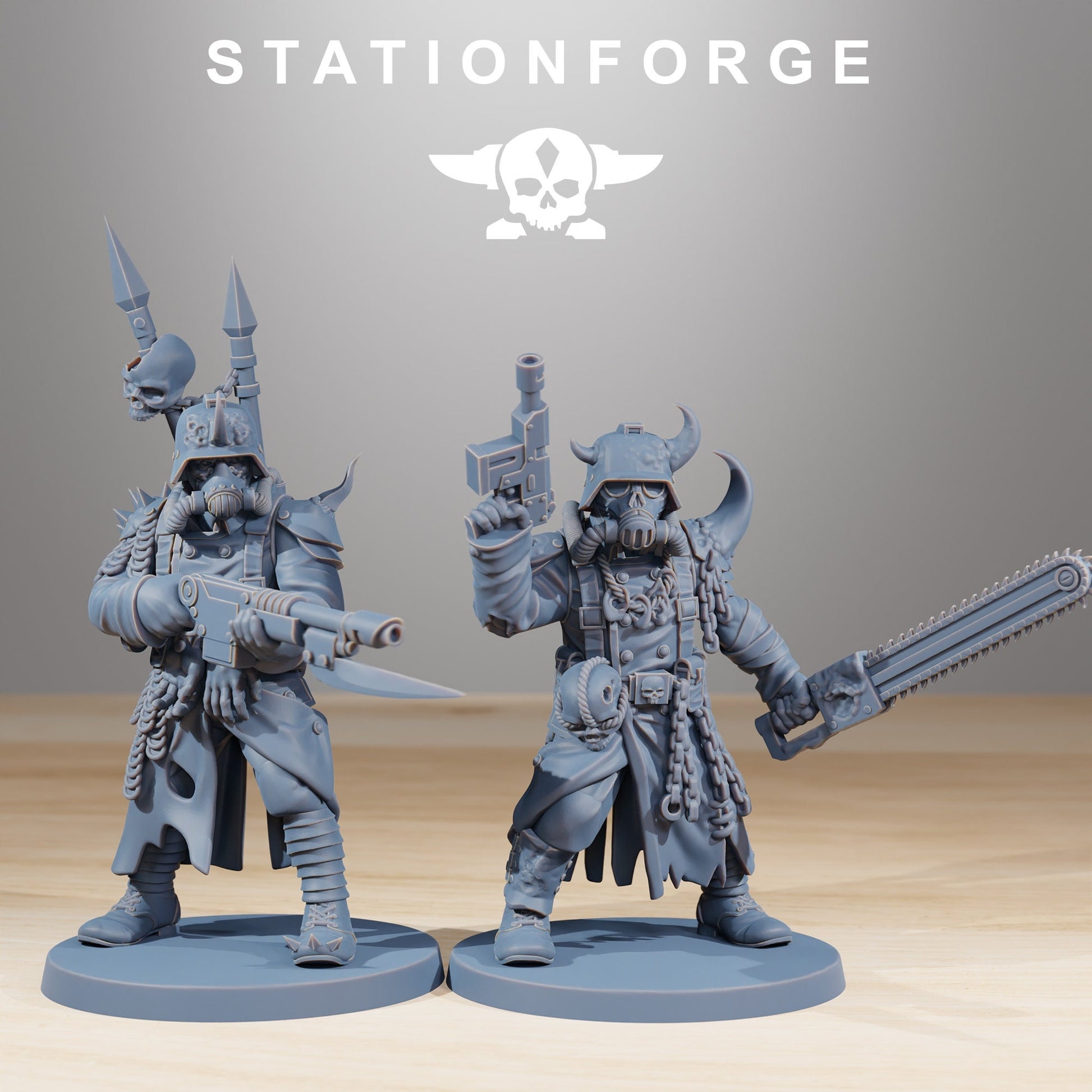 Corrupted Guard - set of 12 (with Mutant option) (sculpted by Stationforge)