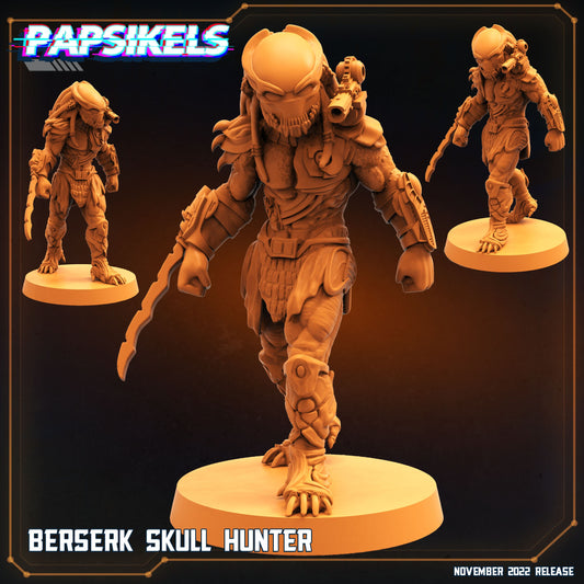 Berserk Skull Hunter - Predator Fan Art (sculpted by Papsikels)