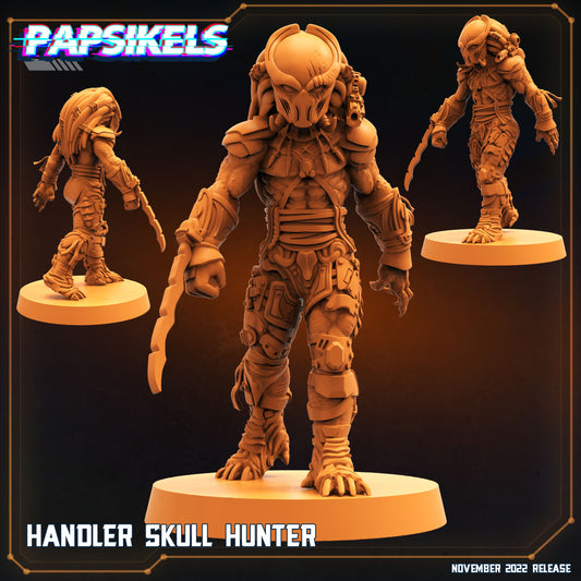 Handler Skull Hunter - Predator Fan Art (sculpted by Papsikels)