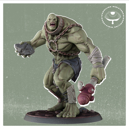 Giant Atomic Mutant (Sculpted by Vermillion Miniatures)