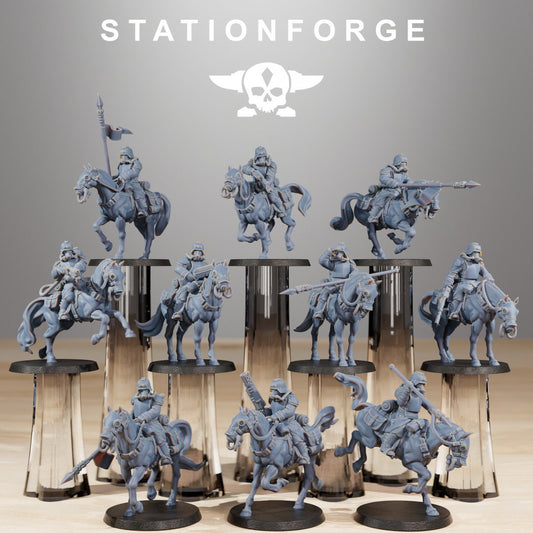 Grim Cavalry - set of 10 (sculpted by Stationforge)