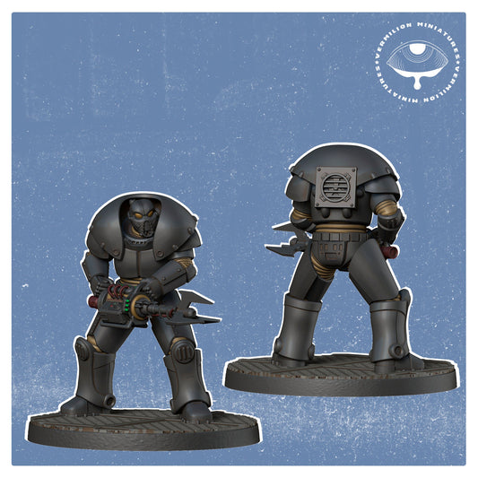 Soldier Heavy - Secret Service (Sculpted by Vermillion Miniatures)