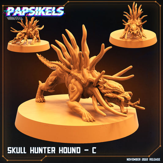 Skull Hunter Hound C - Predator Fan Art (sculpted by Papsikels)