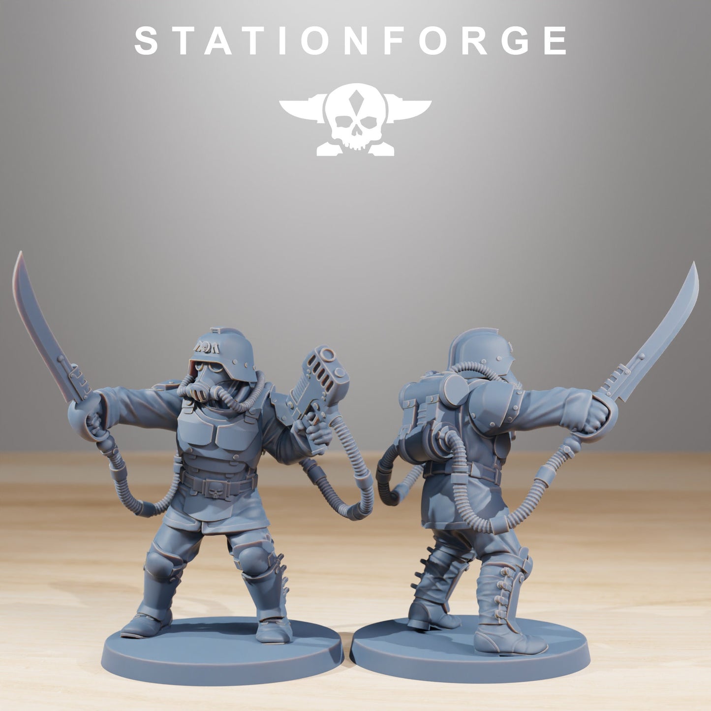 Grim Commandos - set of 10 (sculpted by Stationforge)