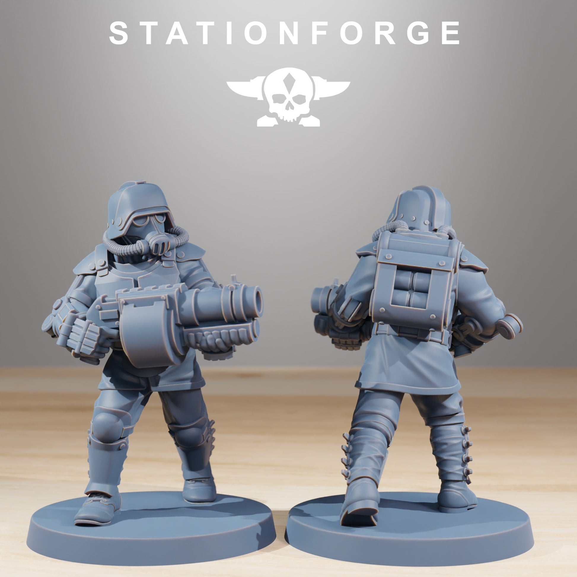 Grim Commandos - set of 10 (sculpted by Stationforge)