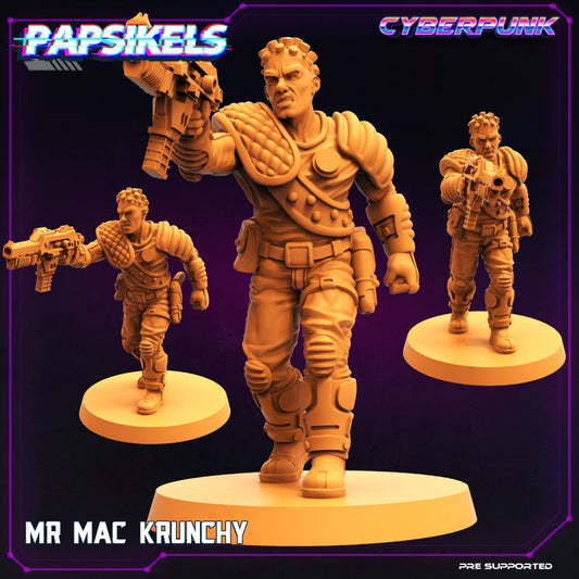 Mr Mac Krunchy (sculpted by Papsikels)