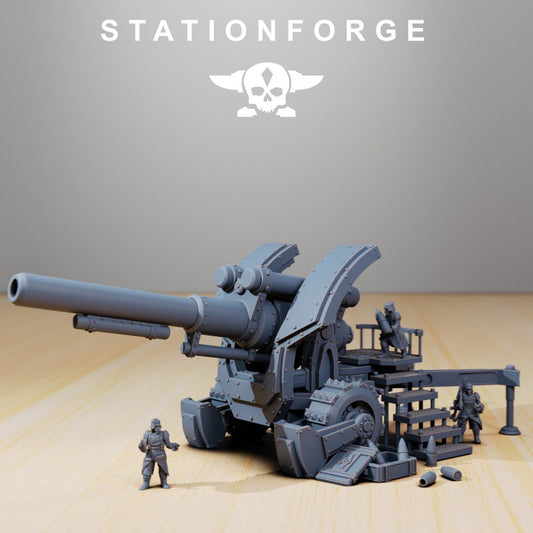Grim Guard Artillery (sculpted by Stationforge)