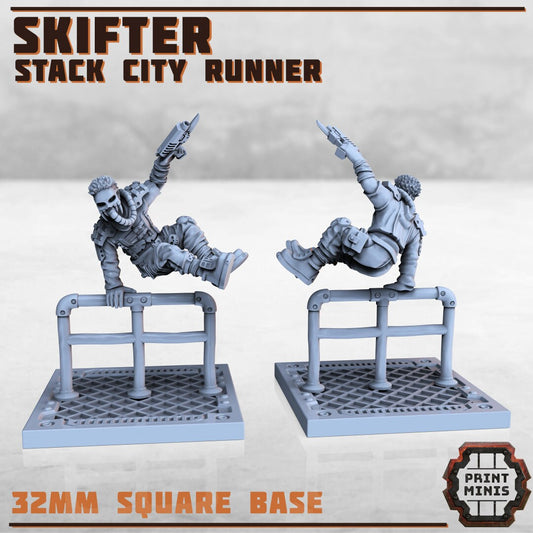 Skifter - Stack City Runner (by Print Minis)