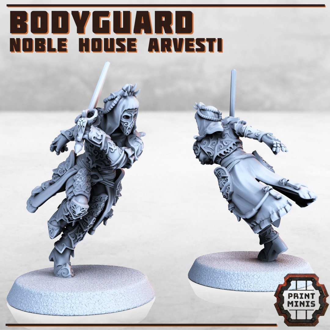 Noble Bodyguard (by Print Minis)