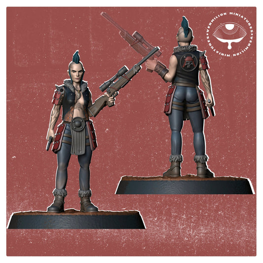 Raider 3 - Red Rock Raiders (Sculpted by Vermillion Miniatures)