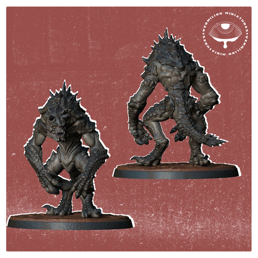 Young Wasteland Horror - Red Rock Raiders (Sculpted by Vermillion Miniatures)