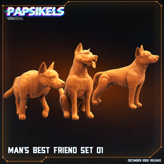 Man's Best Friend Set 1 (sculpted by Papsikels)