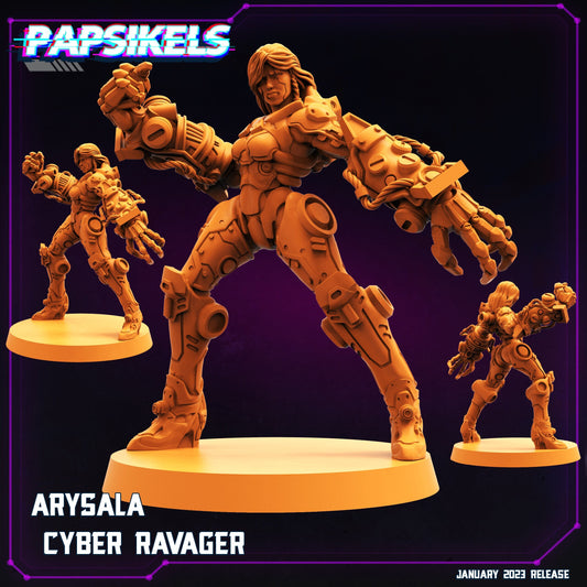 Arysala Cyber Ravager (sculpted by Papsikels)