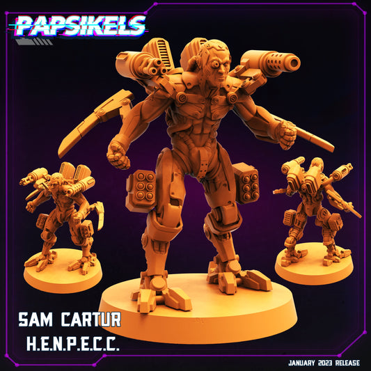 Sam Cartur HENPECC (sculpted by Papsikels)