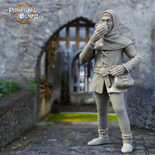 Gonthan Citizen - Male Commoner (sculpted by Print Goes Ever On)