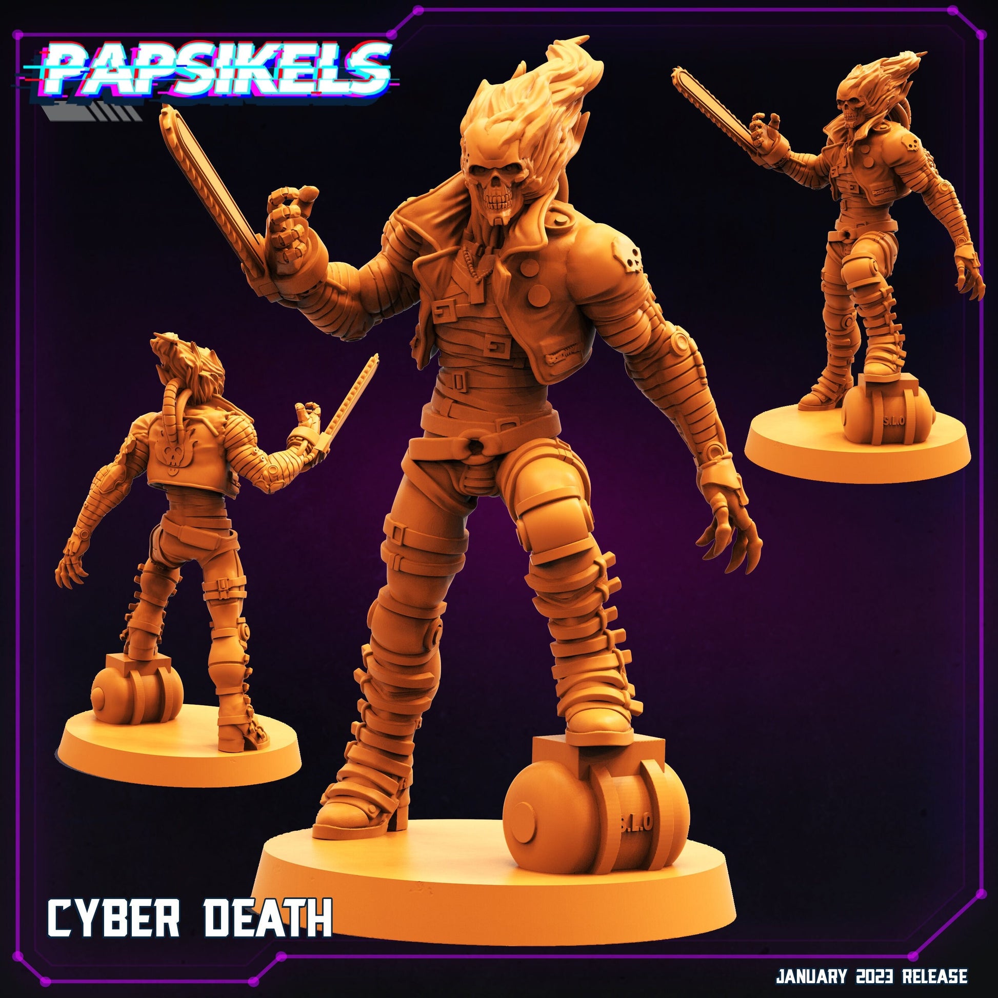 Cyber Death (sculpted by Papsikels)