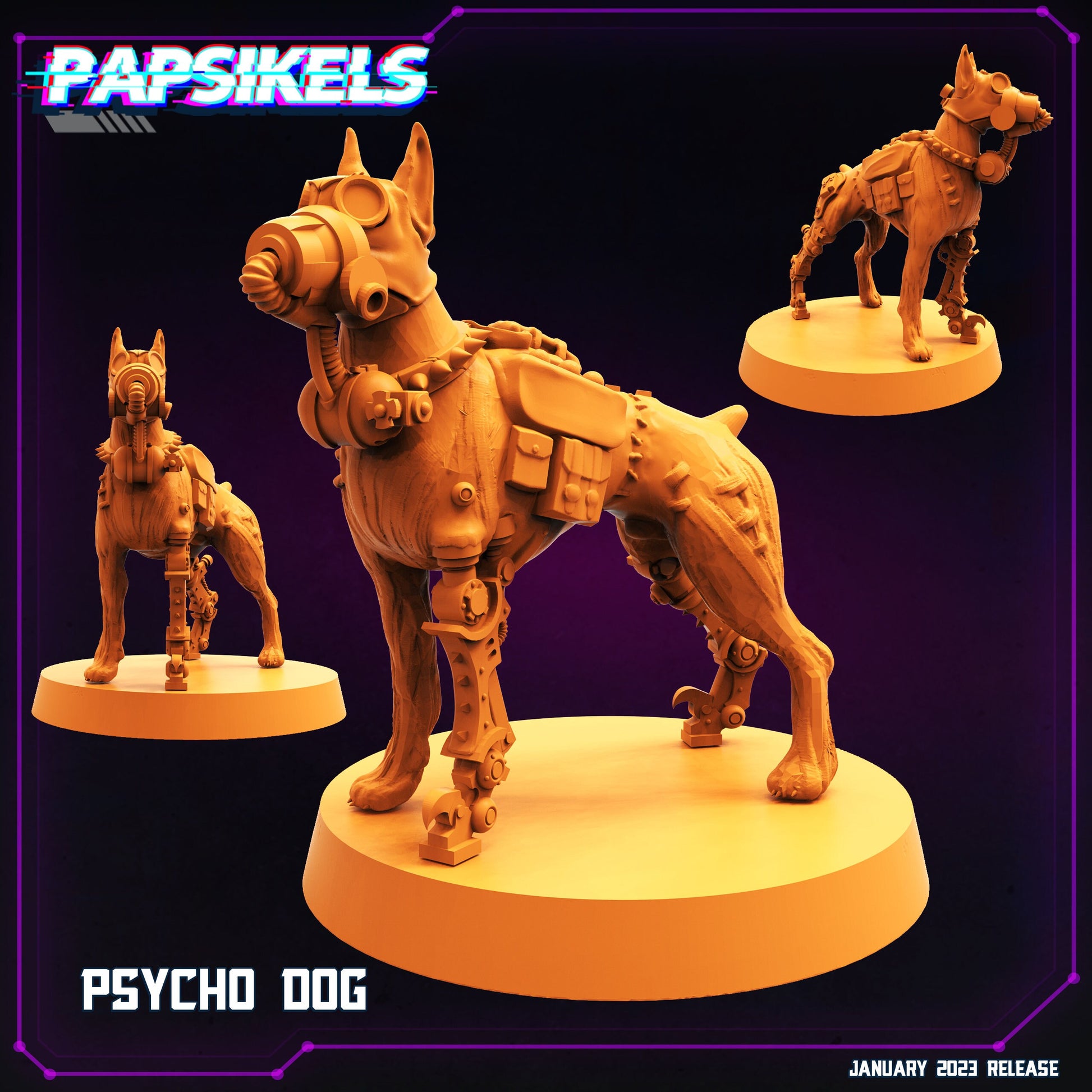 Psycho Dog (sculpted by Papsikels)