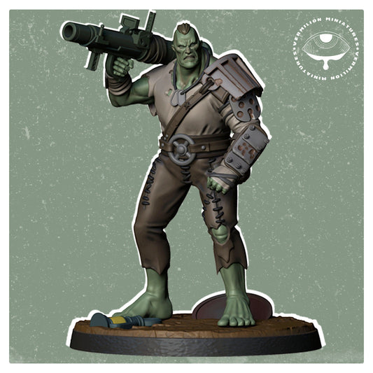 Atomic Unity Brute 2 (Sculpted by Vermillion Miniatures)