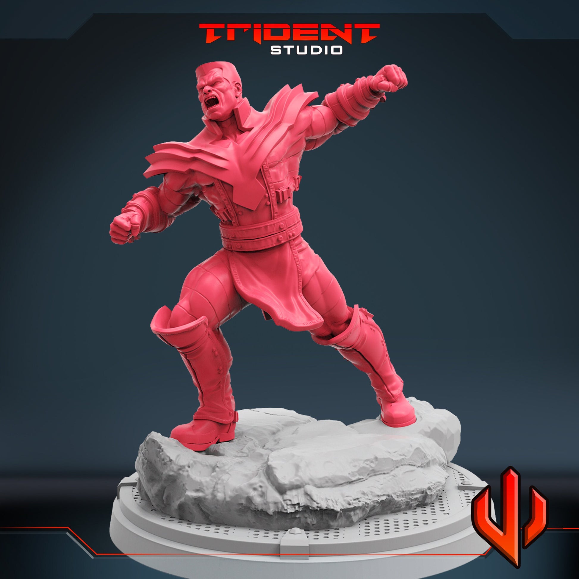 Phoenix Force Colossus (Fan art sculpted by Trident Studio) (Crisis Protocol Proxy/Alternative)