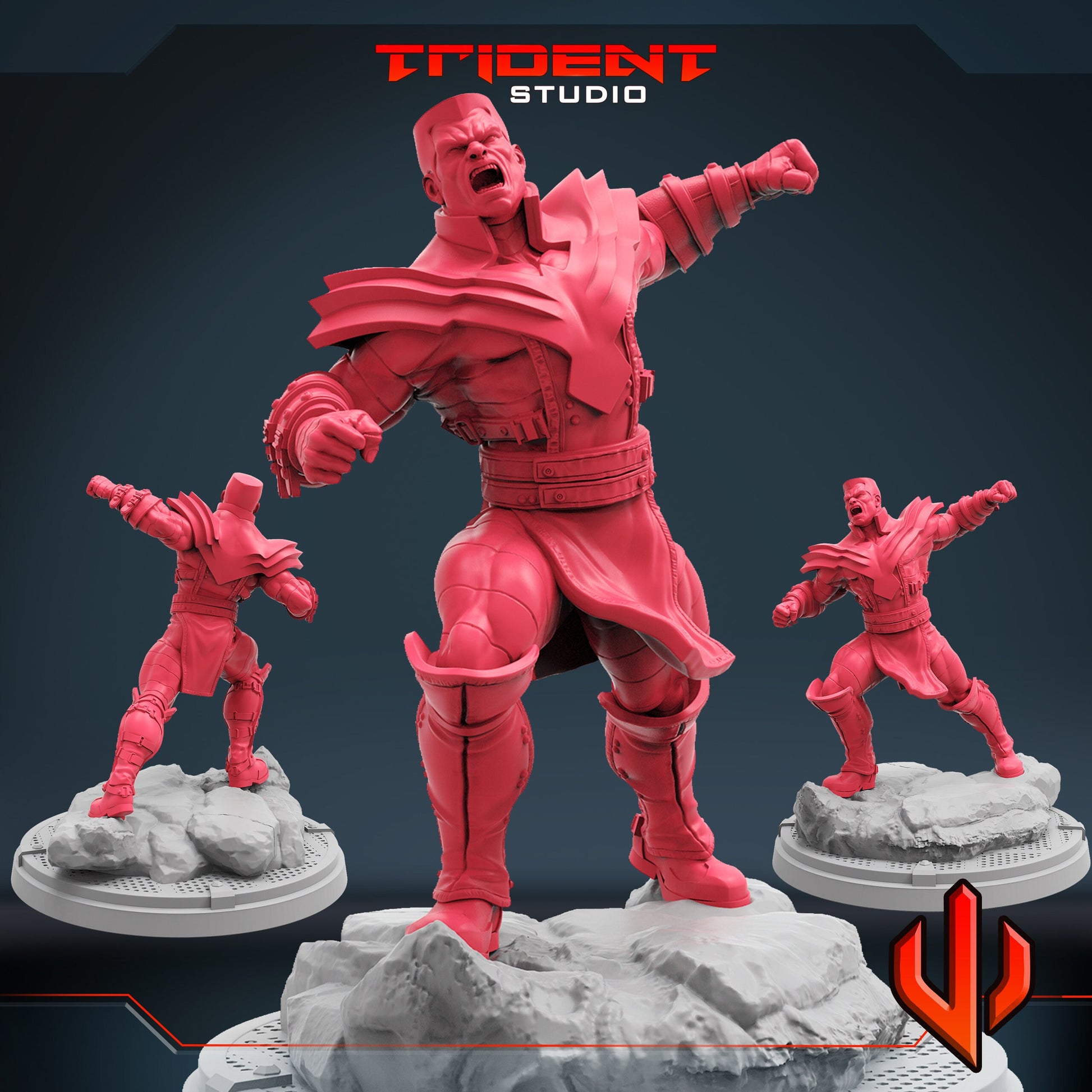 Phoenix Force Colossus (Fan art sculpted by Trident Studio) (Crisis Protocol Proxy/Alternative)