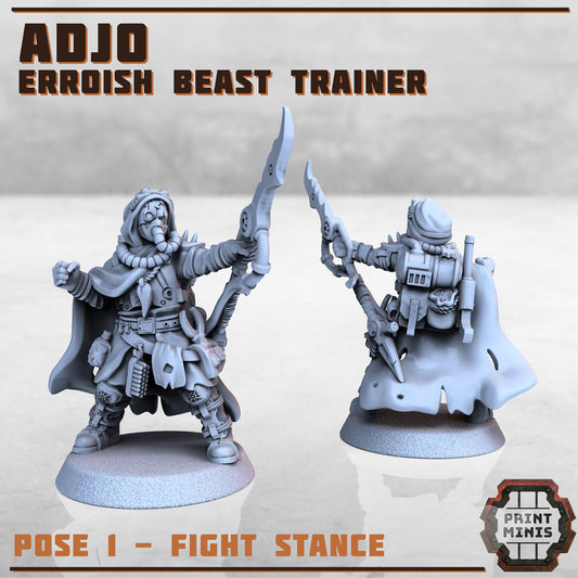 Adjo - Erroish Beast Trainer (by Print Minis)