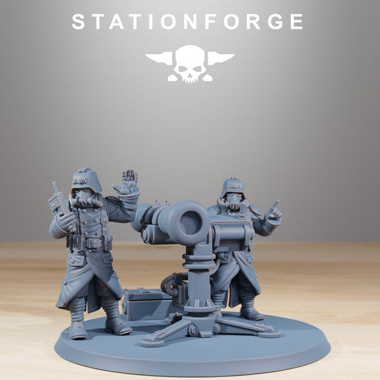 Grim Guard Battle Weapons - Rocket Team (sculpted by Stationforge)