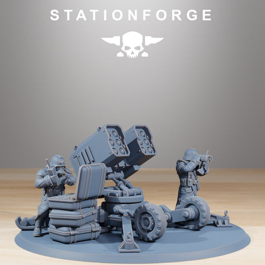 Grim Guard Battle Weapons - Missile Platform (sculpted by Stationforge)