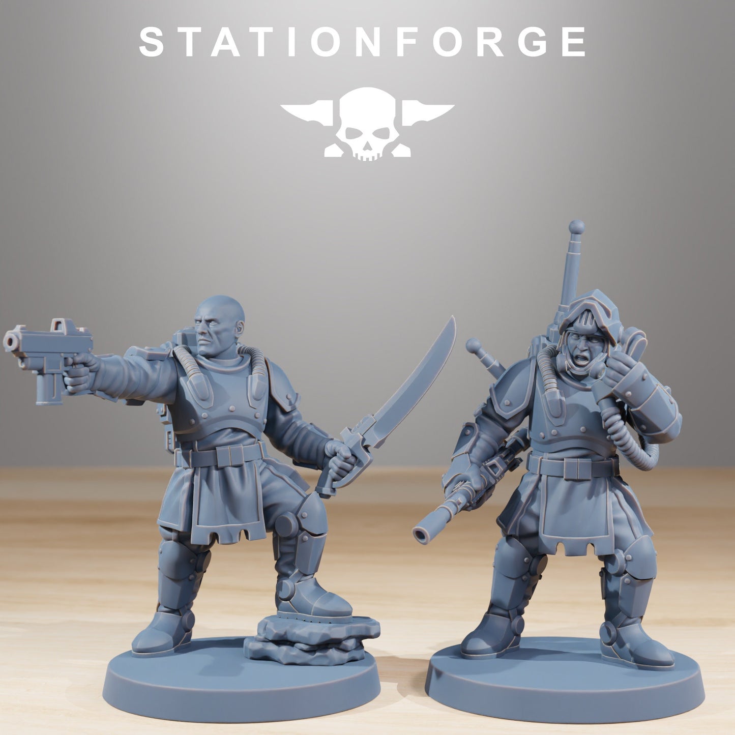 Royal Guard Infantry - set of 10 (sculpted by Stationforge)