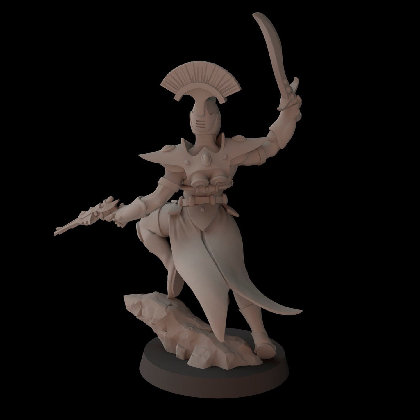 Aeterni Battledancers Lord(Sculpted by Fantasy Cult Miniatures)