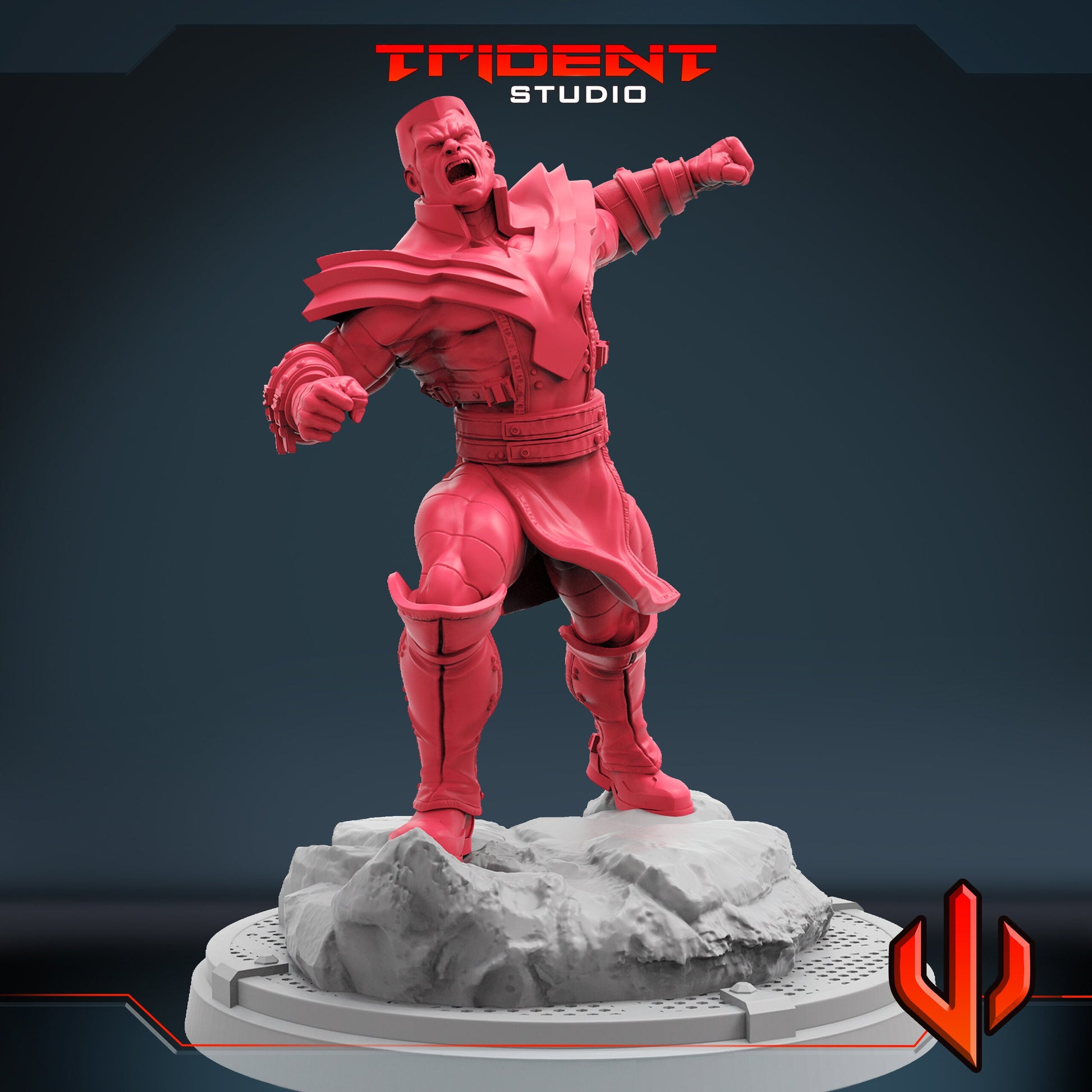 Phoenix Force Colossus (Fan art sculpted by Trident Studio) (Crisis Protocol Proxy/Alternative)