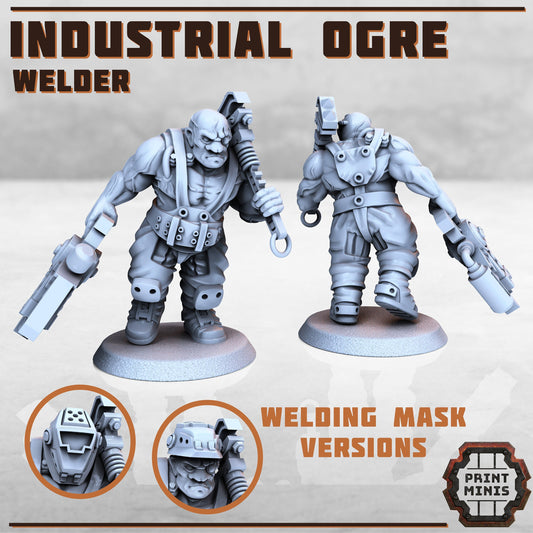 Industrial Ogre Welder (by Print Minis)