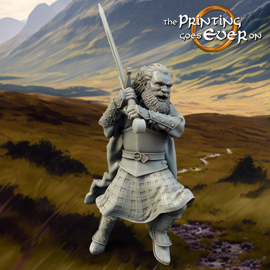 Clansmen Leader - Allies and Fiefs - Vol. 1 (sculpted by Print Goes Ever On)