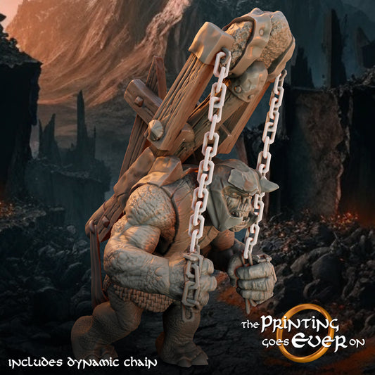 Catapult Troll - Forces of Evil - Vol. 2(sculpted by Print Goes Ever On)