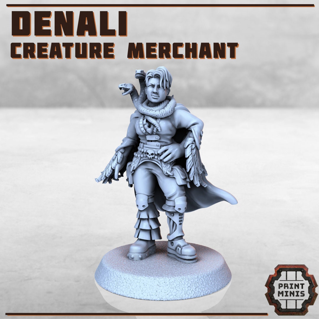 Denali - Creature Merchant (by Print Minis)