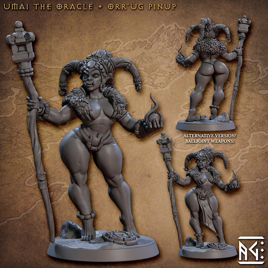Umai - Pinup - Nomad Orr'ugs (30mm base) (sculpted by Artisans Guild)