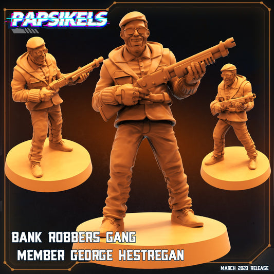 Bank Robber's Gang Member - George Hestregan (sculpted by Papsikels)