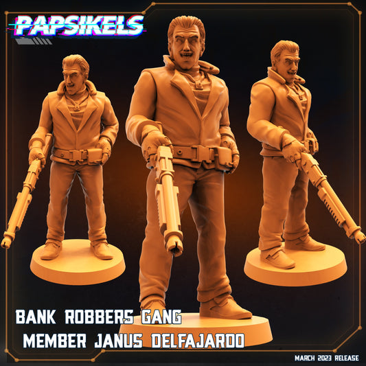 Bank Robber's Gang Member - Janus Delfajardo (sculpted by Papsikels)