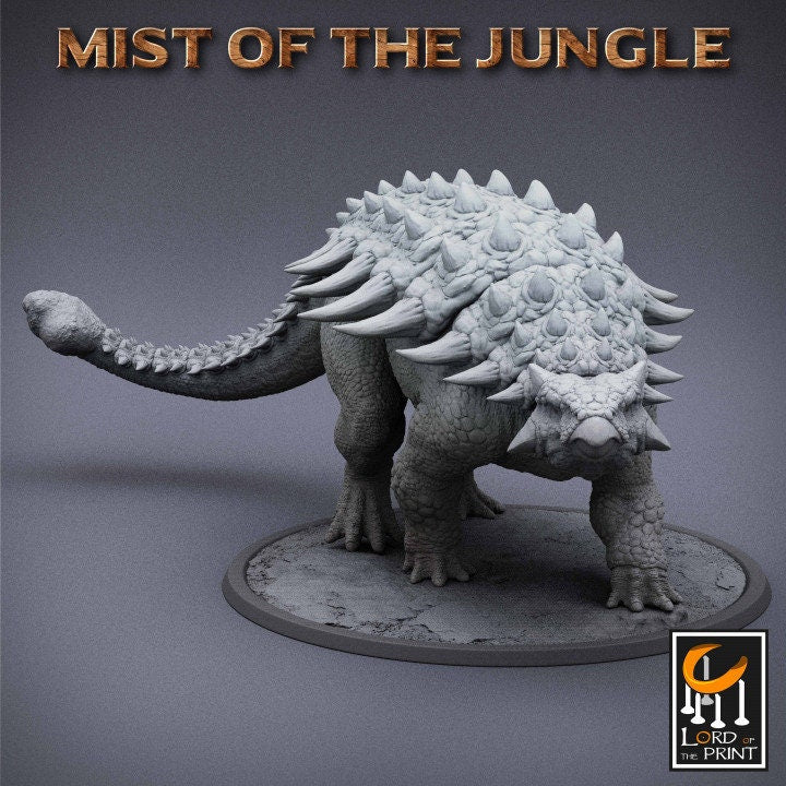 Ankylosaurus - Pacing (Sculpted by Lord of the Print)