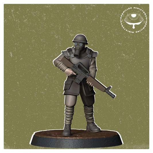 Bearforce - Soldier 2 (Sculpted by Vermillion Miniatures)
