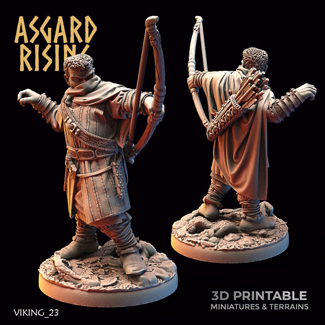 Viking Rangers (6) (Sculpted by Asgard Rising)