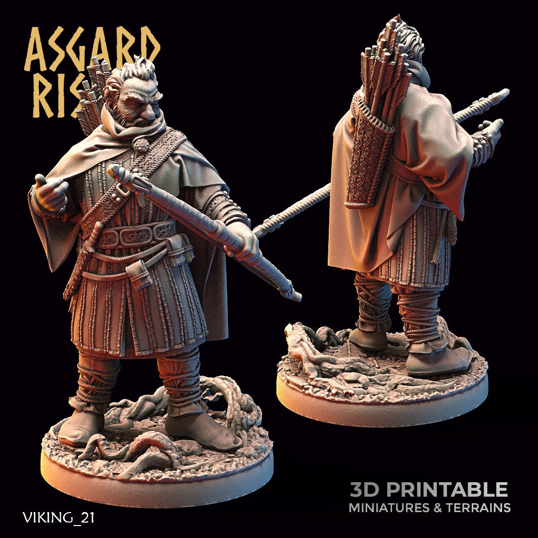 Viking Rangers (6) (Sculpted by Asgard Rising)