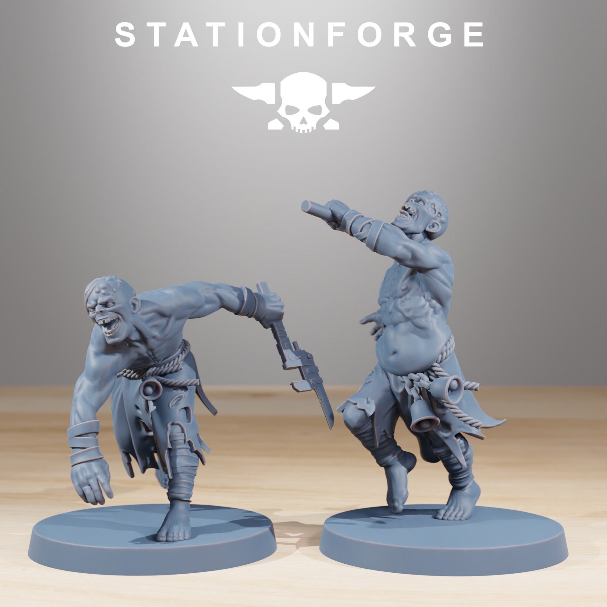 Corrupted Guard Walkers - set of 11 (with Mutant option) (sculpted by Stationforge)
