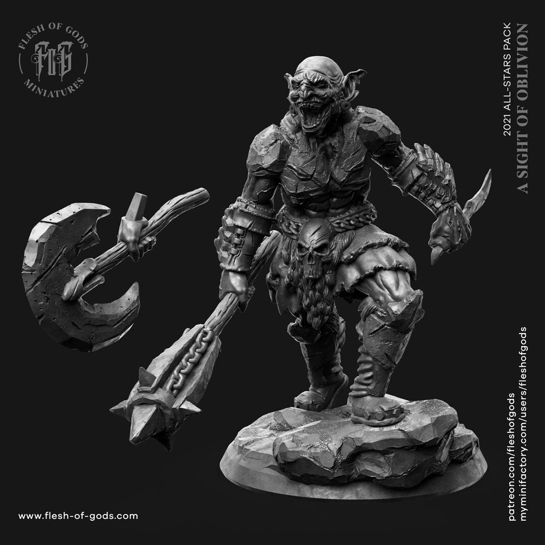 Goblin B (sculpted by Flesh of Gods miniatures)